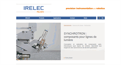 Desktop Screenshot of irelec-alcen.com